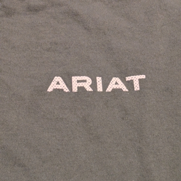 Ariat Boy's Green T-Shirt - Picture 2 of 5